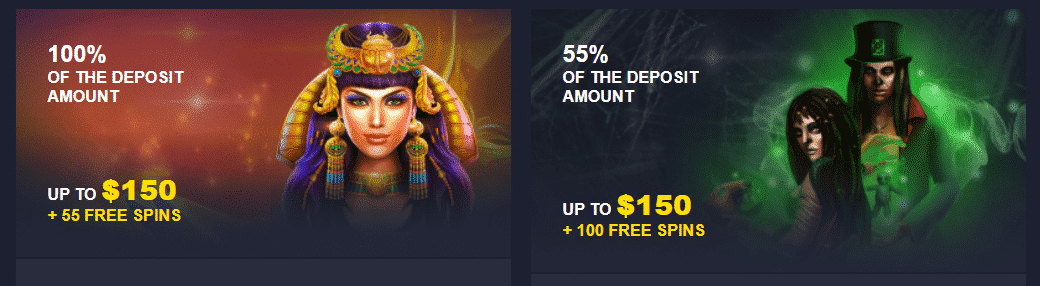 Getslots Casino signup bonus