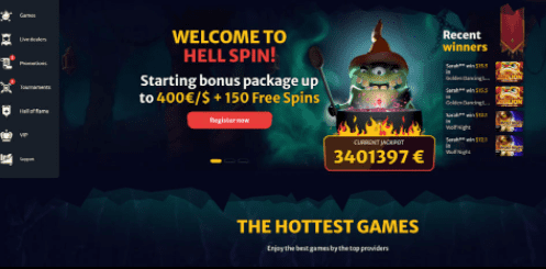 Hell Spin casino review Australia