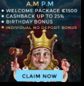 ampm casino bonus